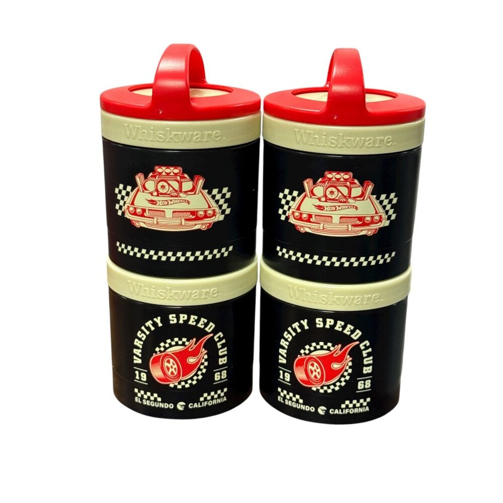 Whiskware Stackable 2pc Food Storage Jar Snack Pack (2-pack)